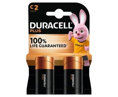 Duracell Plus Batteries - C 10 x C