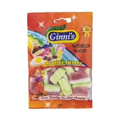 Ginni Watermelon Slices 10 x 100g