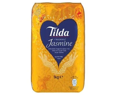 Tilda Thai Fragrant Rice 8 x 1kg