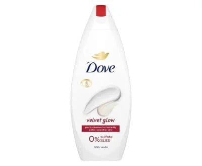 Dove Body Wash - Velvet Glow 6 x 225ml