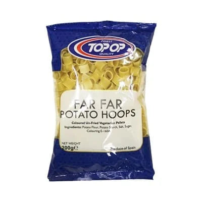 Top Op Far Far Potato Hoops 10 x 200g