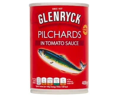 Glenryck Pilchards Tom Sauce 425g
