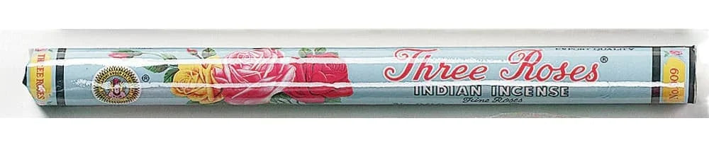 Three Roses Incense 12 x 25g