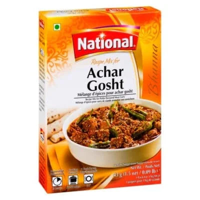 National Achar Gosht Masala 6 x 43g