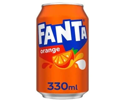 Fanta Orange Cans 24 x 330ml