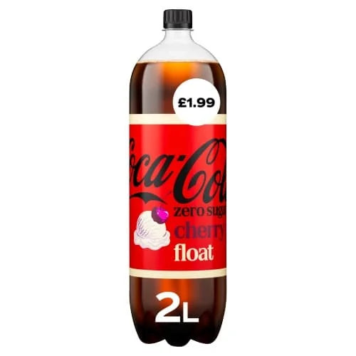 Coke Zero Cherry Float Btls 6 x 2ltr
