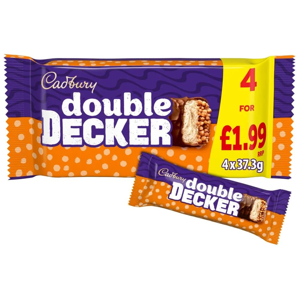 Cadbury's Double Decker 4Pk 8 x 149.2g