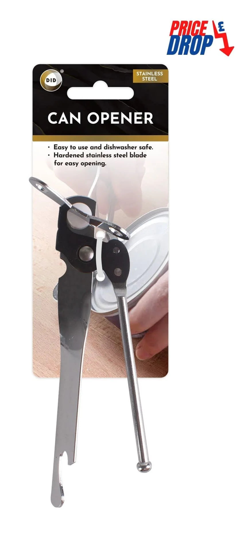 Dina Stainless Steel Can Opener 1s
