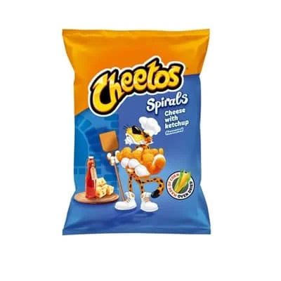 Cheetos Cheese & Ketchup (Spirals) 14 x 145g