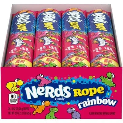 Nerds Rope Rainbow 24 x 26g