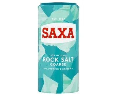 Saxa Rock Salt 6 x 350g