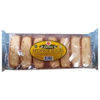 Cake Zone Lemon Sponge Slices 175g