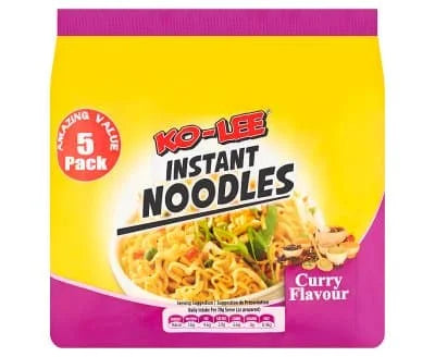 Ko-Lee Instant Noodles - Curry 6 x 5x70g