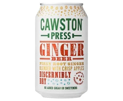 Cawston Press Sparkling Ginger Beer Can 24 x 330ml