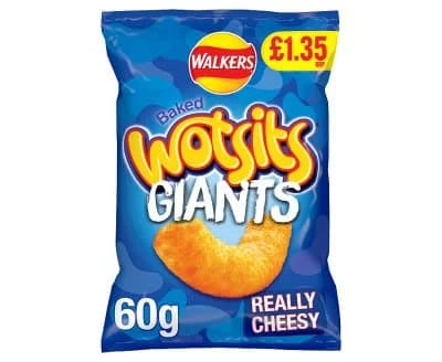 Wotsits Giants Really Cheesy 18 x 60g