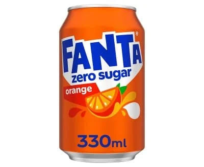 Fanta Zero Cans 24 x 330ml
