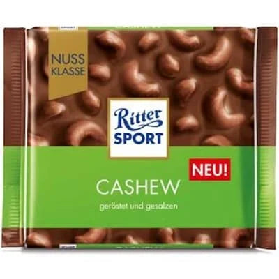 Ritter Sport Salted Cashew 5 x 100g
