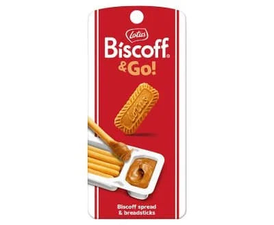 Lotus Biscoff & Go Spread & Breadsticks 8 x 45g