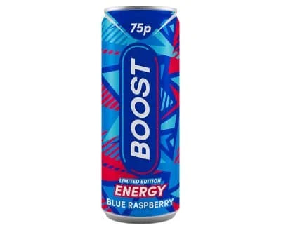 Boost Energyp - Blue Raspberry 24 x 250ml