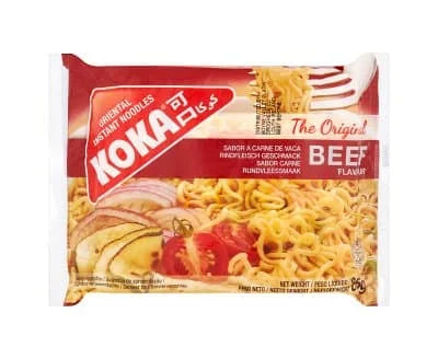 Koka Beef Noodles 30 x 85g