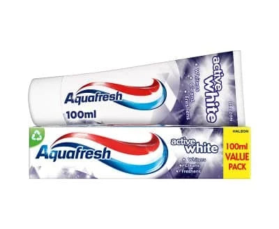 Aquafresh Active White Toothpaste 12 x 100ml