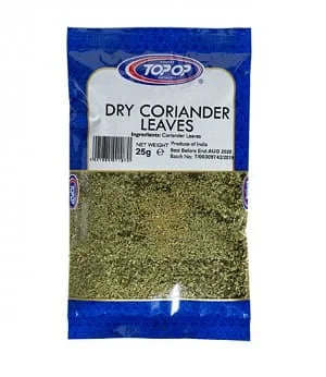 Top Op Dried Coriander Leaves 20 x 25g