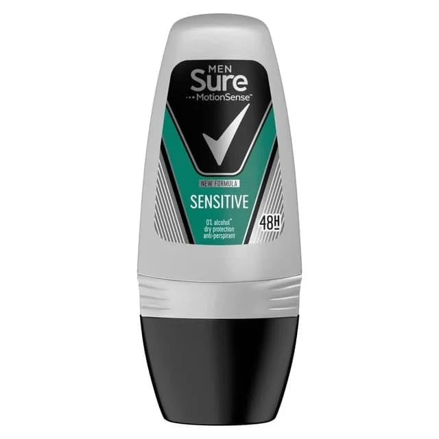 Sure Men Roll On Sensitive 6 x 50ml