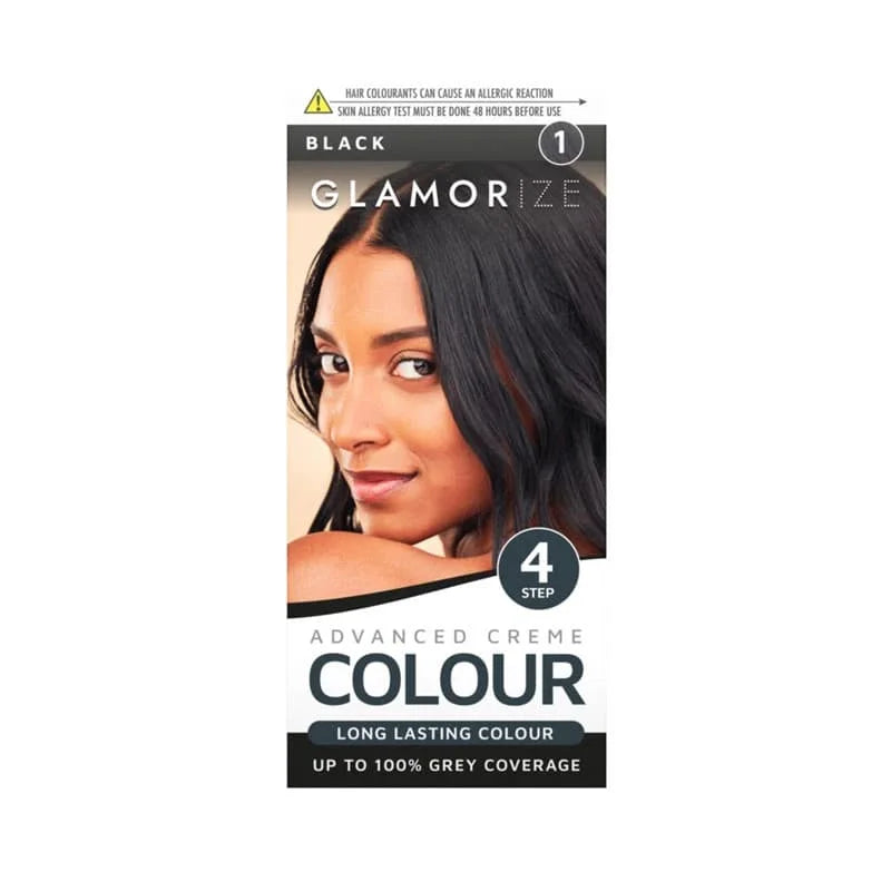 Galmorize Black Hair Dye - No 1 6pk