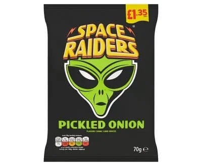 Space Raiders Pickled Onion 20 x 70g