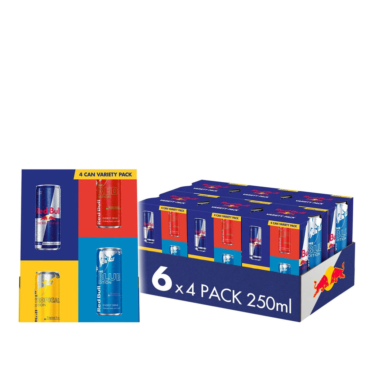 Red Bull Editions Variety 6 x 4x250ml