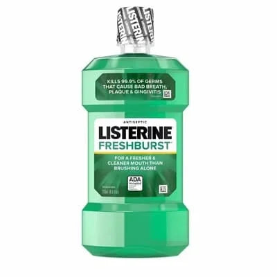 Listerine Mouthwash Fresh Burst 6 x 250ml