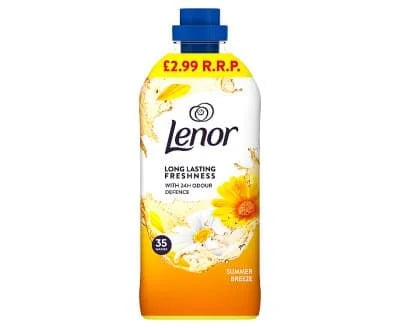 Lenor Summer Breeze Fabric Conditioner 8 x 1.155ltr