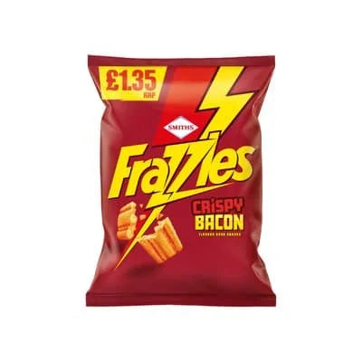 Walkers Frazzles Crispy Bacon 18 x 90g