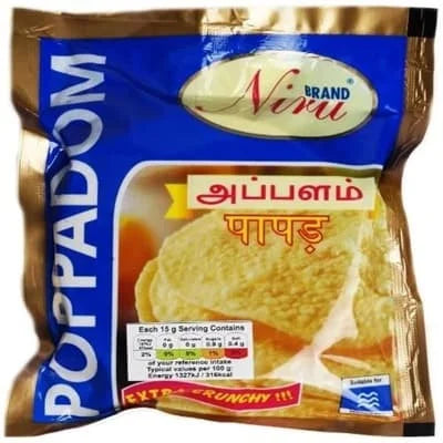 Niru Papadam 3in 150g