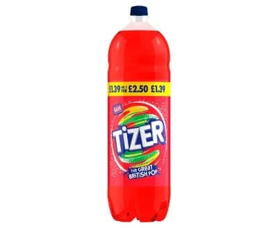 Tizer Btls 2for2.50 6 x 2ltr