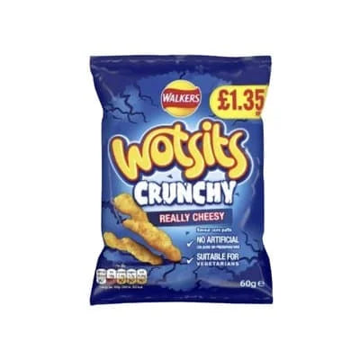 Wotsits Crunchy Really Cheesy 15 x 60g
