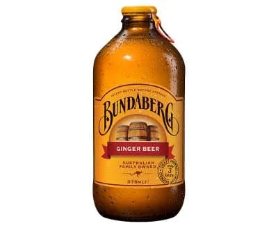 Bundaberg Ginger Beer Glass Bottles 12 x 375ml