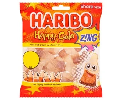 Haribo Happy Cola Zing 12 x 140g