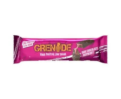 Grenade Dark Chocolate Raspberry Protein Bar 12 x 60g
