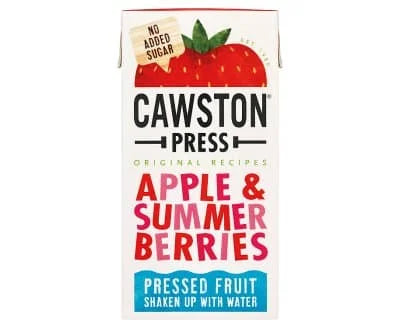 Cawston Press Apple & Summer Berries Juice 18 x 200ml