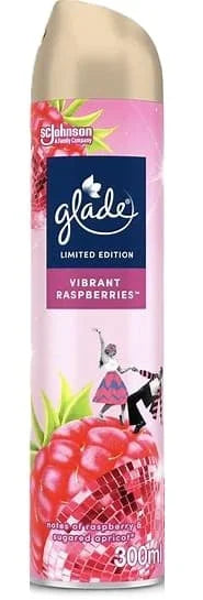 Glade Aerosol Vibrant Raspberries 12 x 300ml