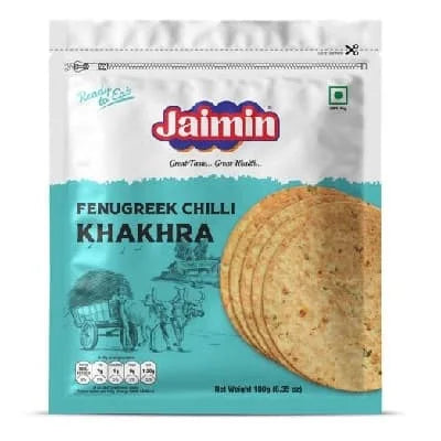 Jaimin Fenugreek Chilli Khakhra 180g