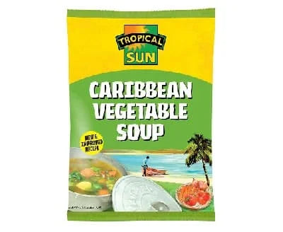 Tropical Sun Caribbean Veg Soup 12 x 45g