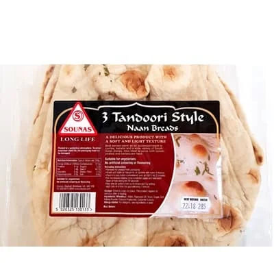 Sounas Tandoori Naan 3s