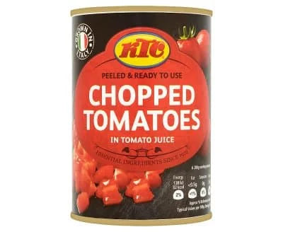 KTC Chopped Tomatoes 400g x 12