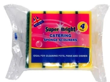 ELG SB Catering Sponge Scourers 4s