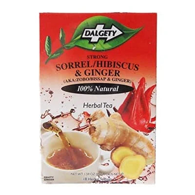 Dalgety Hibiscus/Sorrel & Ginger Tea 6 x 45g
