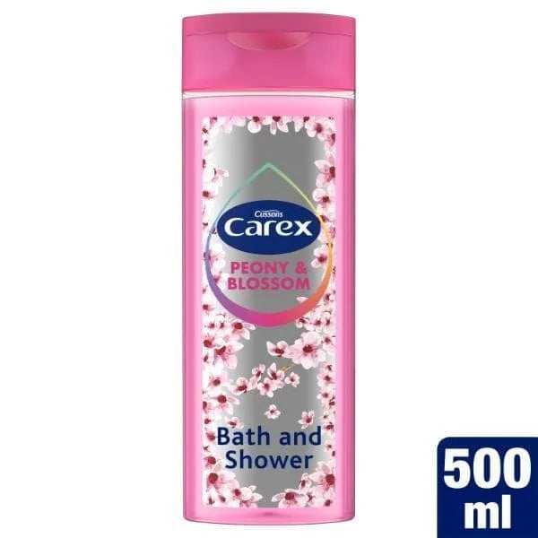 Carex Body Wash - Peony & Blossom 6 x 500ml