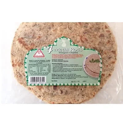 Sounas Methi Rotis 4s