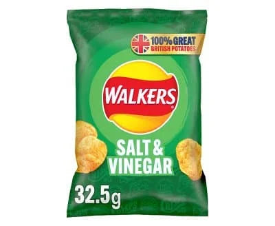 Walkers STD Salt & Vinegar 32 x 32.5g